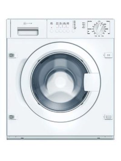 Neff W5420X1Gb 7Kg Load, 1200 Spin Integrated Washing Machine - White